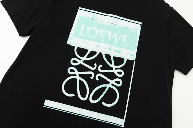 ロエベ LOEWE 2023ss プリントエンブレム 半袖Tシャツ 並行輸入品の